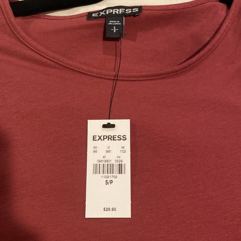 NWT Express Open shoulder long sleeve top - Picture 4 of 5